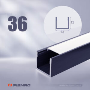 پروفیل لاین نوری روکار کد 36