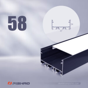 لاین نوری روکار کد 58
